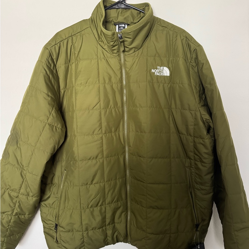 The North Face Men's Green Puffer Jacket
